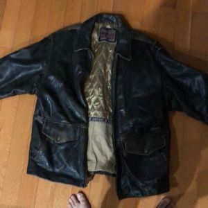 Andrew Marc leather used jacket